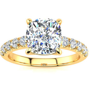 Superjeweler 2 80 Carat Traditional Diamond Engagement Ring With 2
