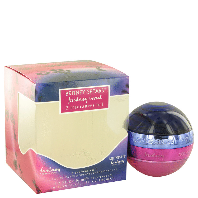 Fantasy Midnight One Of Each Fantasy And Fantasy Midnight 1 7 Oz Each Inside A Special Twist Off Bottle By Britney Spears