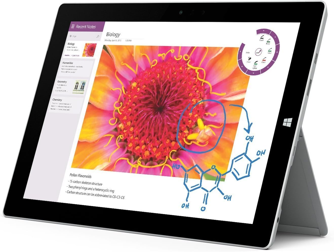 Microsoft Surface 3 10.8" x7-Z8700 4GB RAM 128GB SSD Win 10 Pro Tablet 7GM-00015