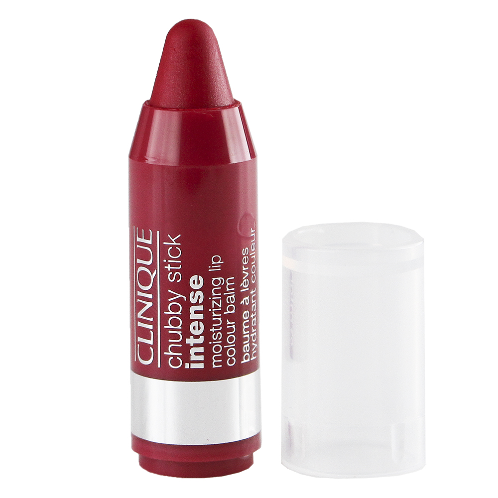 Clinique Chubby Stick Intense Moisturizing Lip Colour Balm 03 Mightiest Maraschino Travel Size 03oz