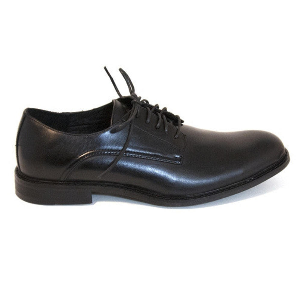 Deer Stags Memphis - Black Leather Lace-Up Oxford