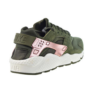 Olive green and rose gold huaraches Clearance