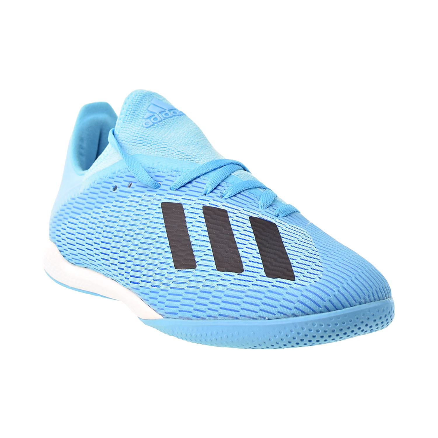 Adidas Adidas X 19.3 Indoor Soccer Men's Shoes Bright Cyan-Core Black-Shock Pink f35371