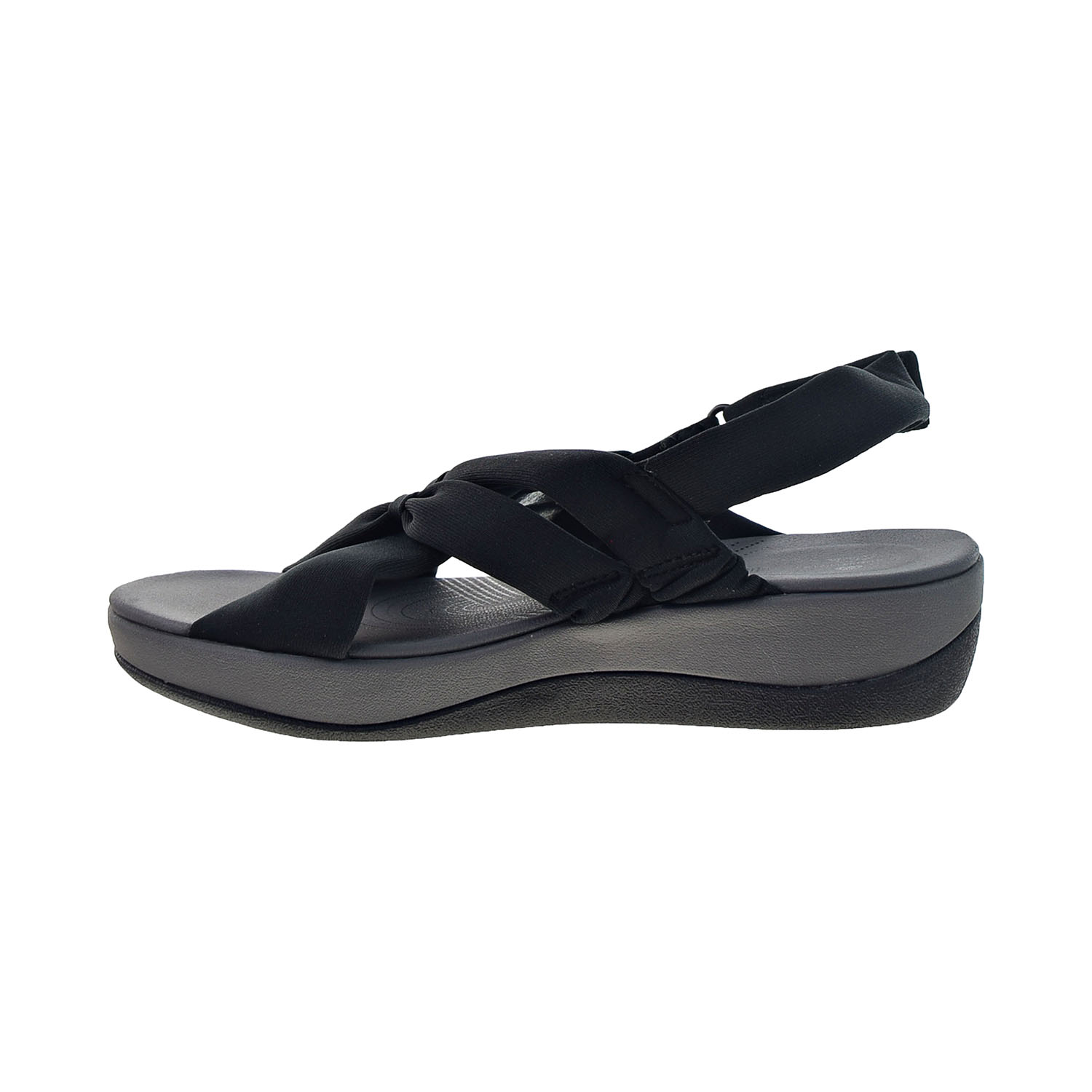 Clarks Arla Belle (Wide) Women's Sandals Black 26143178-W