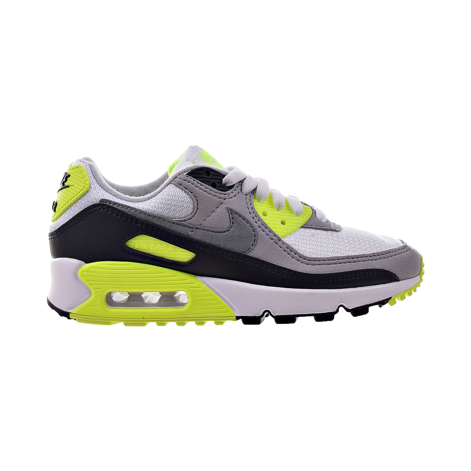 Nike Air Max 90 Women S Shoes White Grey Volt Cd0490 101