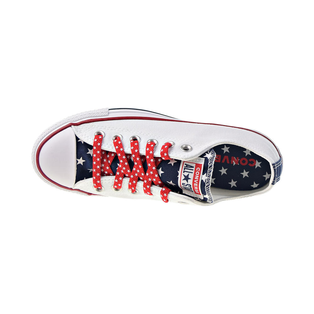 Converse Chuck Taylor All Star Ox Stars & Stripes Men's Shoes White-Red 170815f