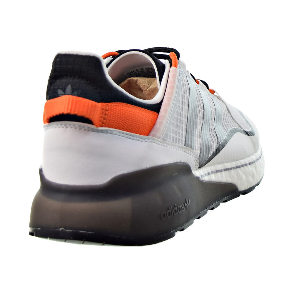 Adidas ZX 2K Boost Pure Men's Shoes Cloud White-Grey Three-Orange h06568