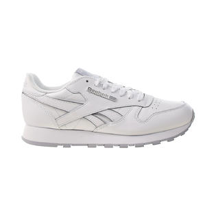 forstene Flourish tweet Reebok Classic Leather MU Men's Shoes White-Cold Grey 2-White dv8632 (7 M  US)