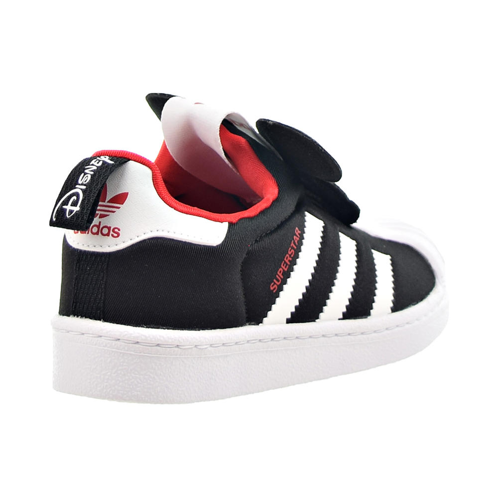 building Cape Prime Adidas X Disney Superstar 360 C "Mickey Mouse" Little Kids Shoes  Black-White-Red q46299