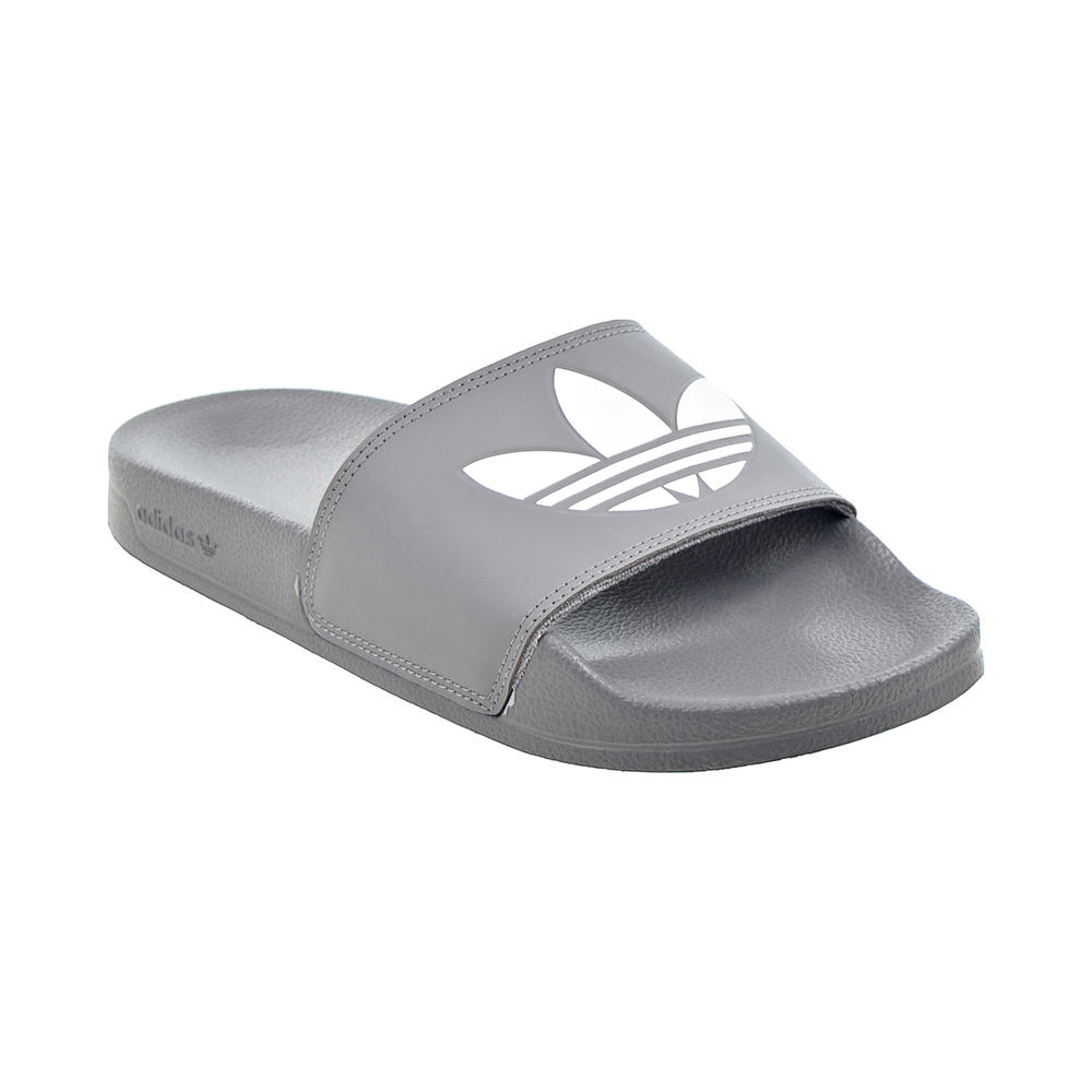 Adidas Adilette Lite Men's Slides Grey Three-Cloud White fu7592
