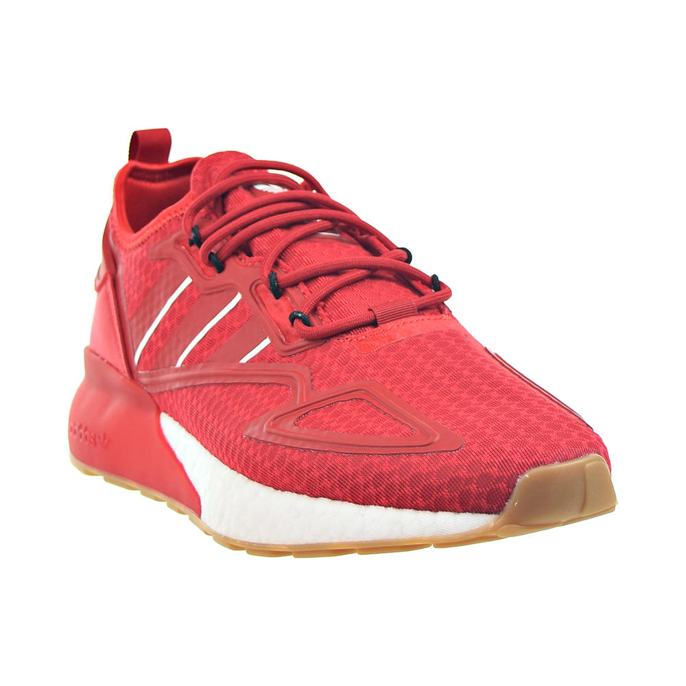 Adidas ZX 2K Boost Men's Shoes Scarlet-Cloud White-Gum gy5806