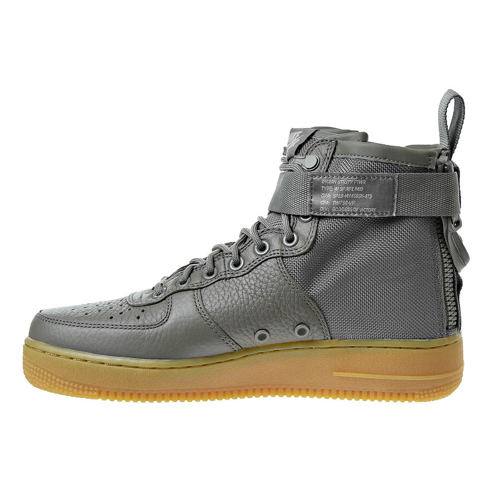 Nike SF Air Force 1 Mid Women's Sneakers Dark Stucco/ Dark Stucco aa3966-004 (10.5 B(M) US)