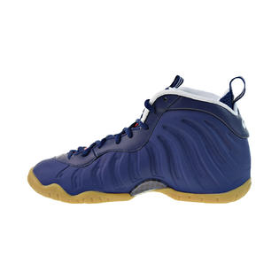 Nike Air Foamposite Pro Big Kids' Shoes Blue Void-University Red