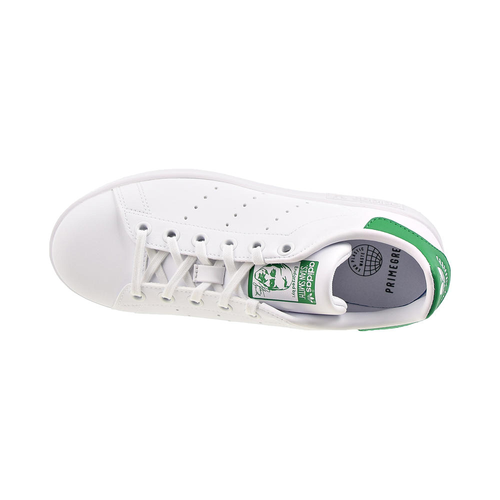 Adidas Stan Smith J Big Kids' Shoes Cloud White-Green fx7519