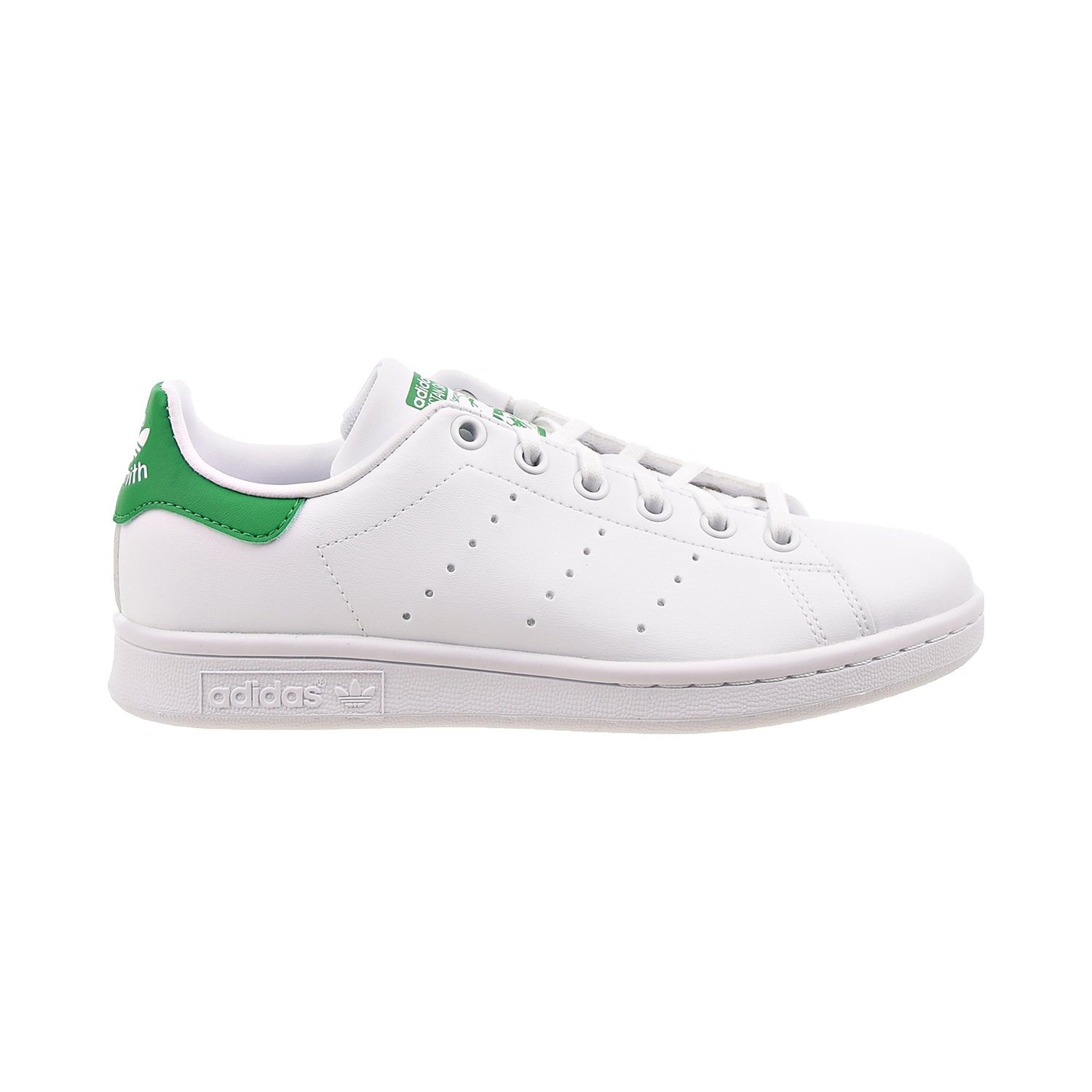 Invoice Admission fee Mention Adidas Stan Smith J Big Kids' Shoes Cloud White-Green fx7519