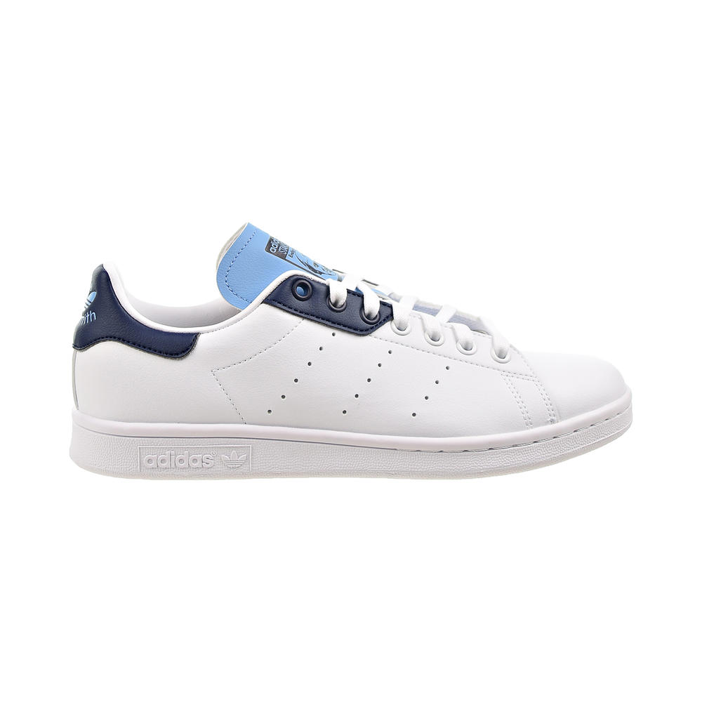 Adidas Stan Smith Men's Shoes Cloud White-Collegiate Navy-Light Blue h00332