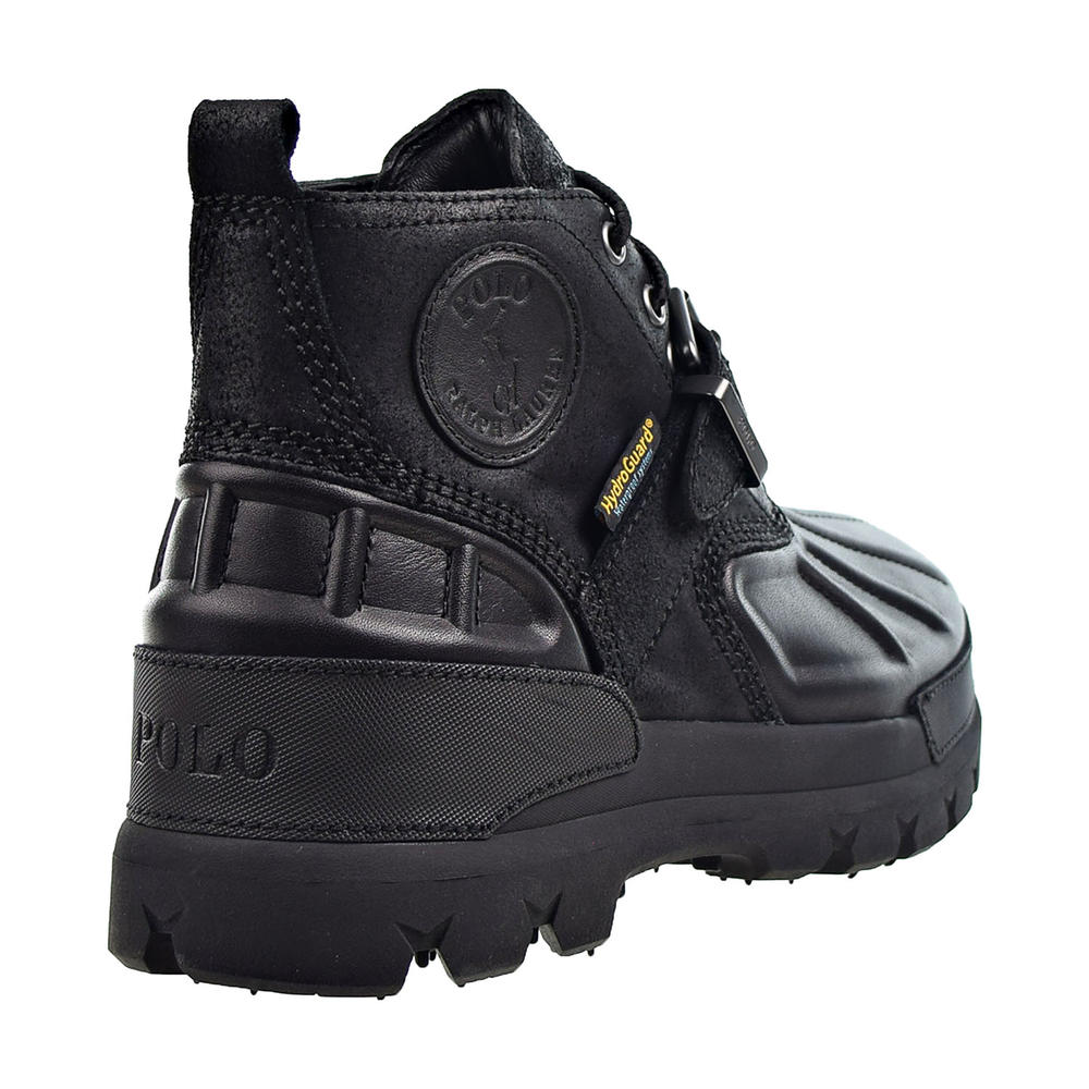 Polo Ralph Lauren Oslo Low Men's Waterproof Boots Leather/Nubuck Black 812845237-001