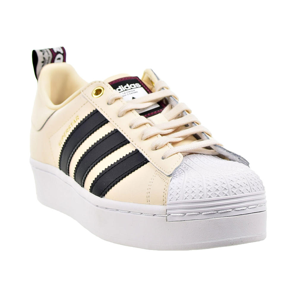 Adidas Superstar Bold Women's Shoes Wonder White-Core Black-Victory Crimson h00636