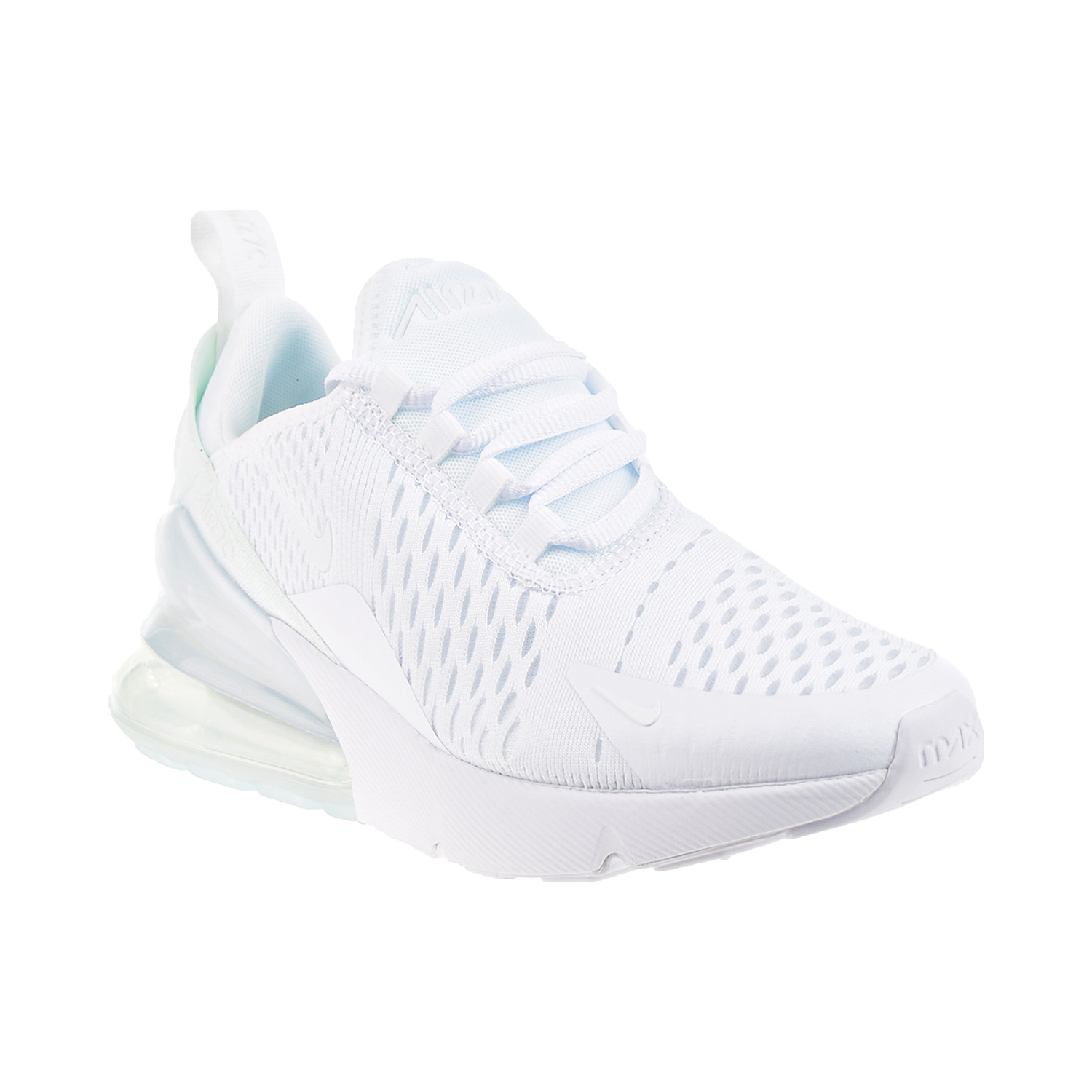 Nike Air Max 270 Gs Big Kids Shoes White Metallic Silver 103 Nike Air Max 270 Gs Big Kids Shoes White Metallic Silver 103