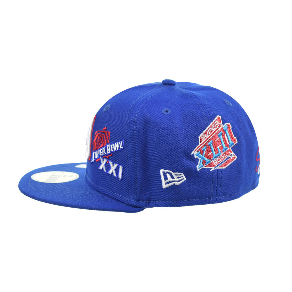New Era New York Giants "4X Super Bowl Champions" 59Fifty Fitted Hat Blue-Multi 60224544