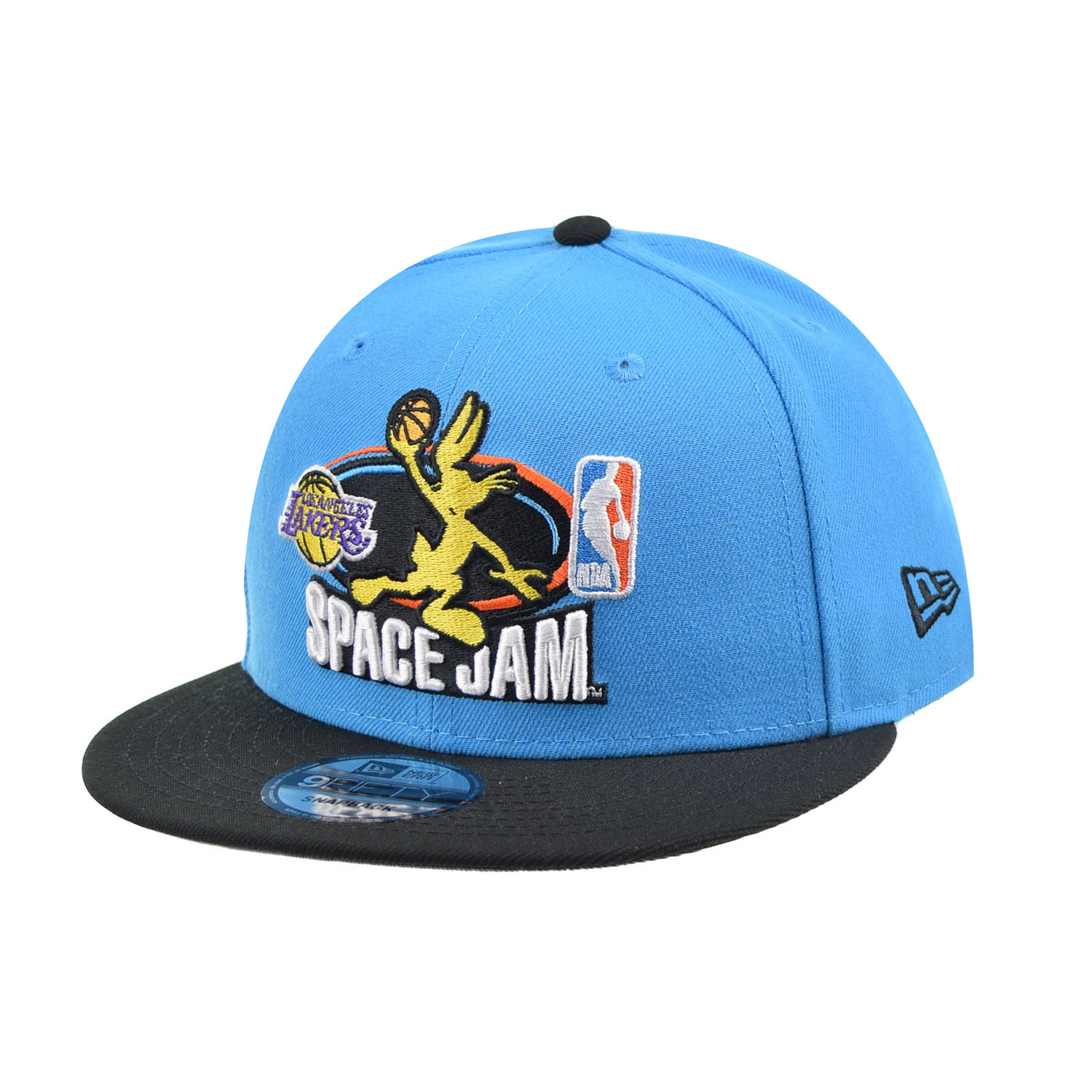 New Era LA Lakers "Space Jam 2-Bugs Bunny" 9Fifty Men's Snapback Hat Blue-Black 70642014