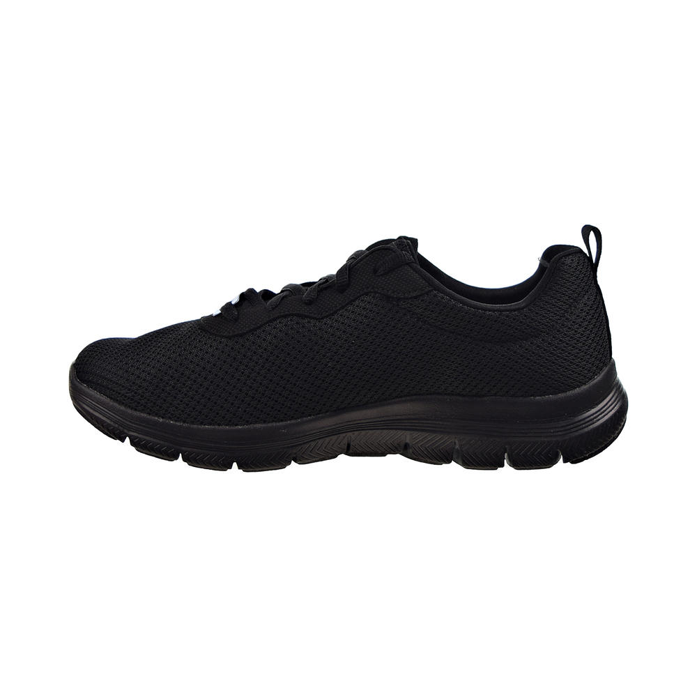 Skechers Flex Appeal 4.0 (Wide) Women's Shoes Black 149303w-bbk