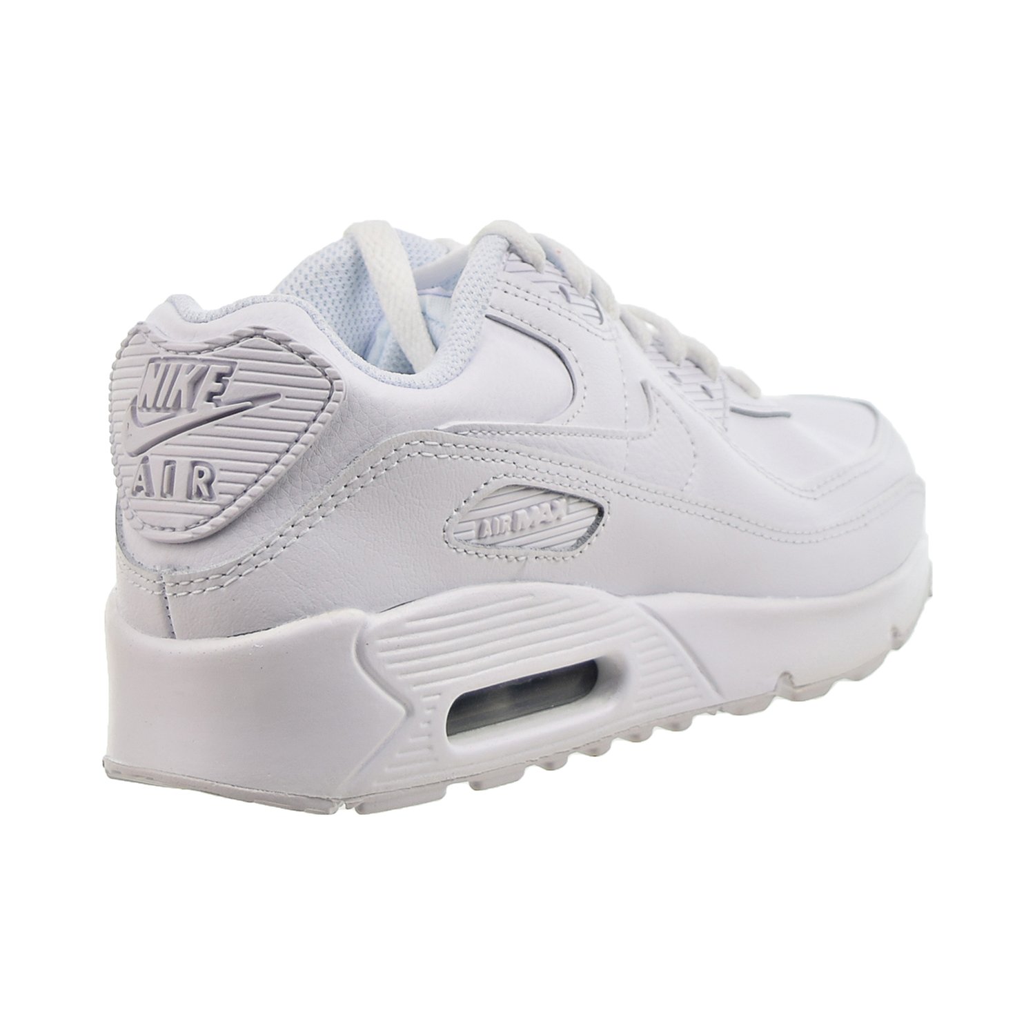 Nike Air Max 90 (GS) Big Kids' Shoes White cd6864-100