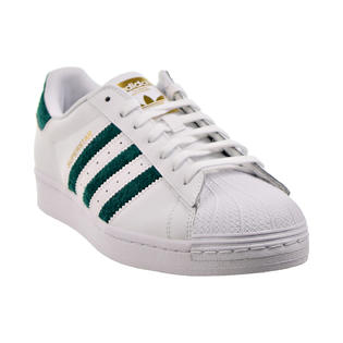 Adidas Superstar Men S Shoes Cloud White Green Metallic Gold H Adidas Superstar Men S Shoes Cloud White Green Metallic Gold H