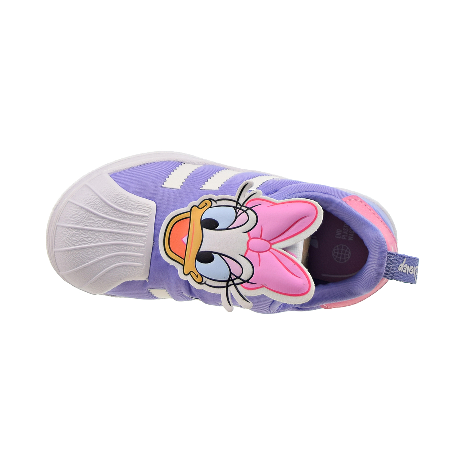 Adidas Disney Superstar 360 "Daisy Duck" Little Kids' Shoes Cloud White-Purple gx3275