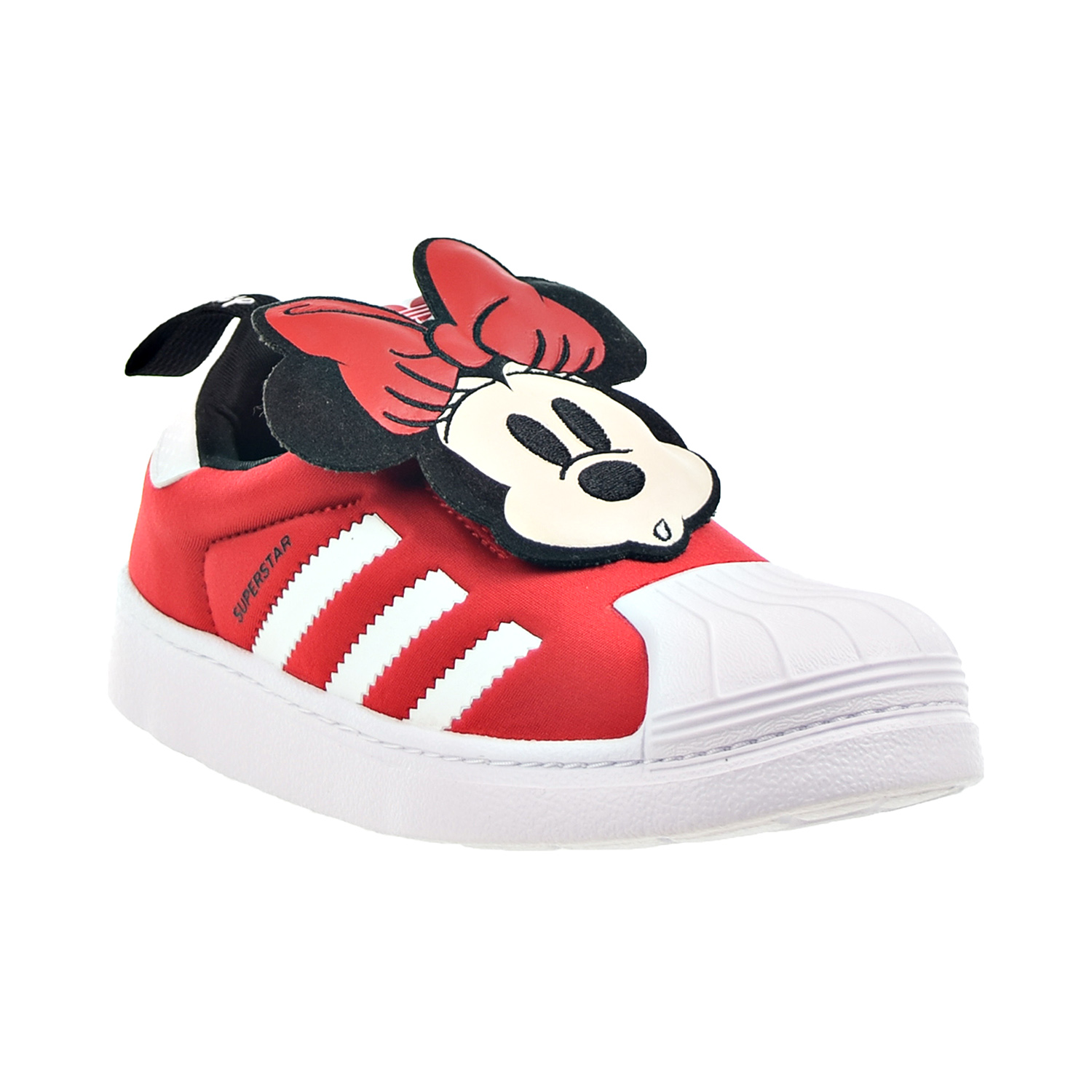 Bloemlezing Bungalow thuis Adidas X Disney Superstar 360 C Minnie Mouse Little Kids' Shoes Vivid  Red-White q46300