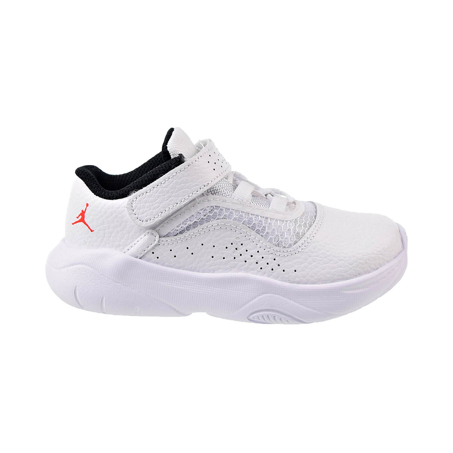 Michael Jordan Jordan 11 CMFT Low (TD) Toddlers Shoes White-Chile Red-Black cz0906-106
