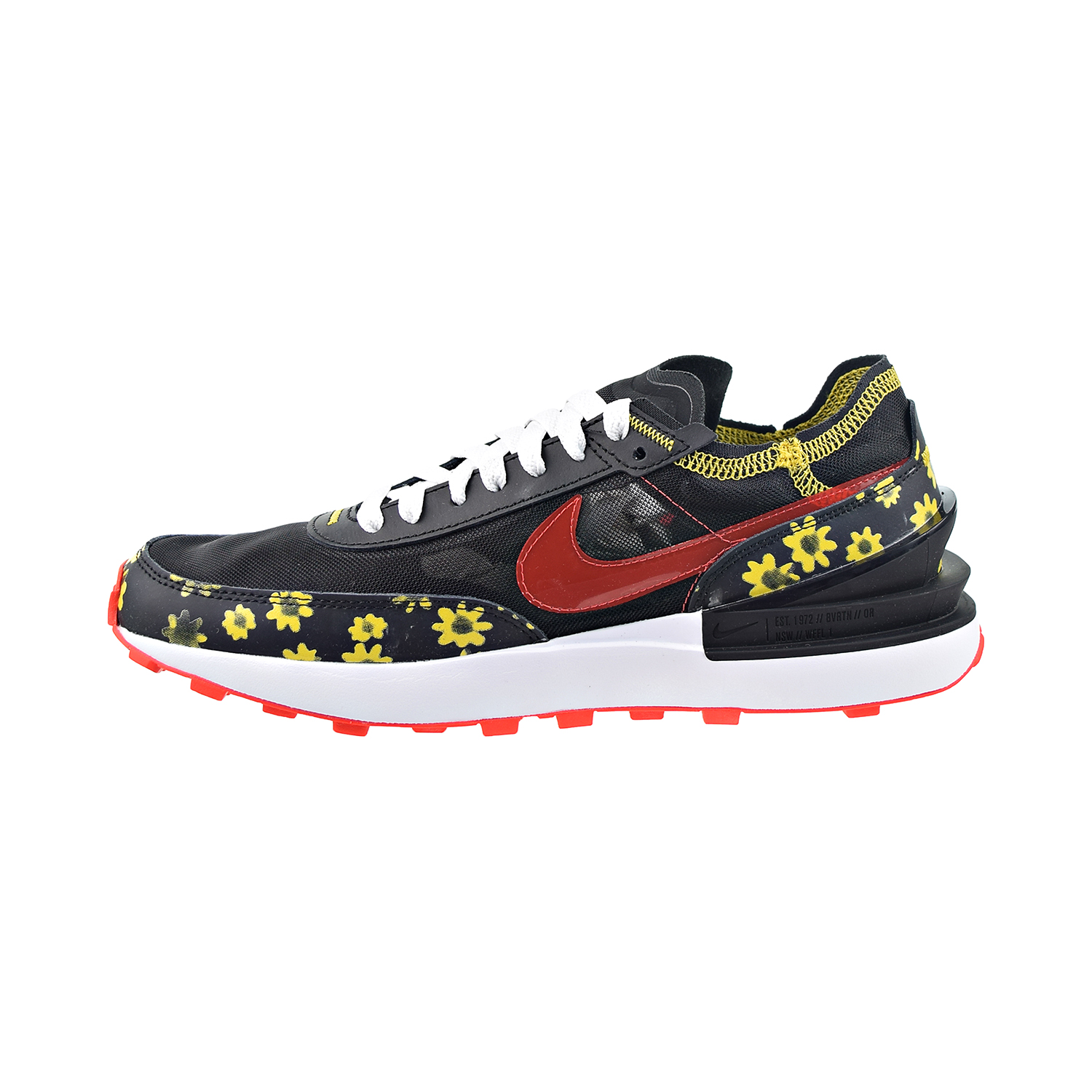 Per ongeluk Concentratie Herrie Nike Waffle One Men's Shoes Black-Habanero Red-Vivid Sulfur-Floral  dq7637-001