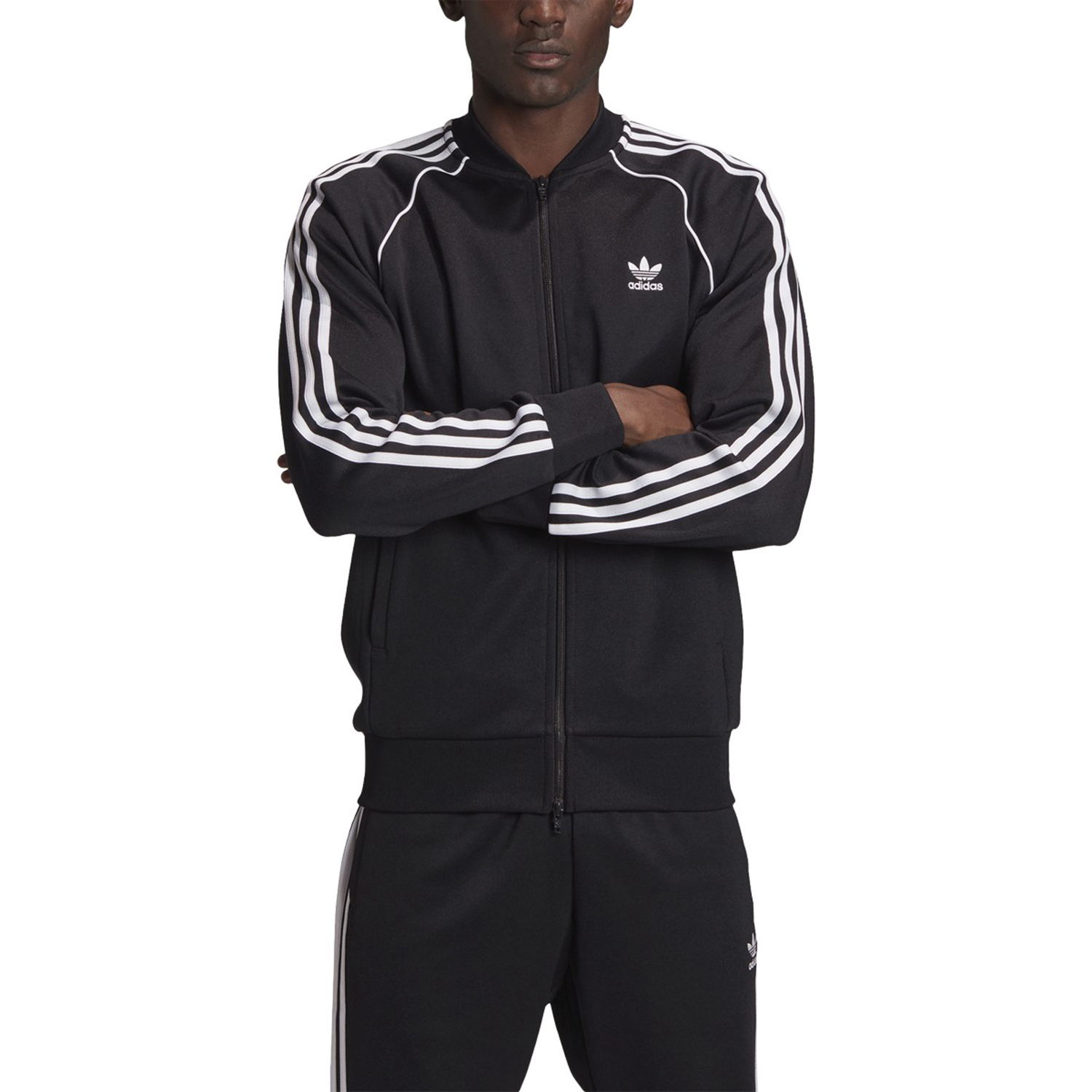 Adidas Adicolor Classics Primeblue Men's SST Track Jacket Black gf0198