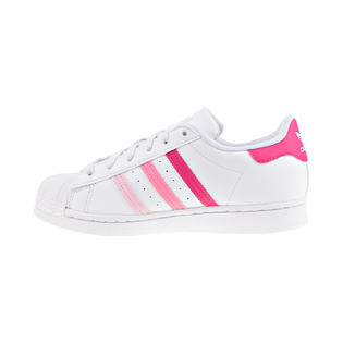 Superstar J Big Kids' Shoes White/Clear Pink/Bliss gy9328