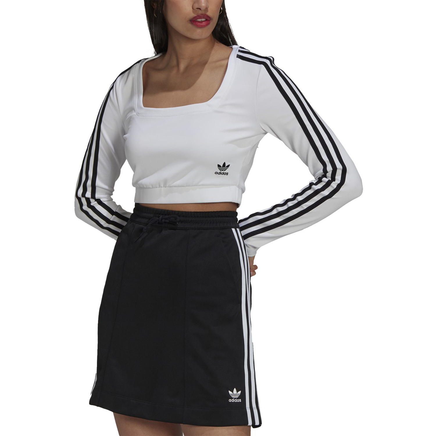 Adidas Adicolor Women's Classics Long Sleeve Tee White h37769