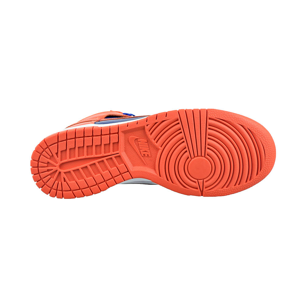 Nike Dunk High Retro Men's Shoes Orange-Deep Royal dd1399-800