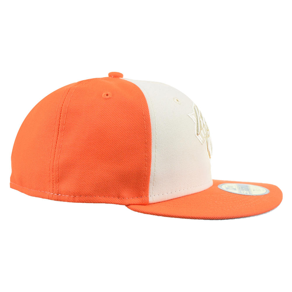 New Era New York Knicks Tonal 2-Tone 59Fifty Men's Fitted Hat Beige-Orange 60243601