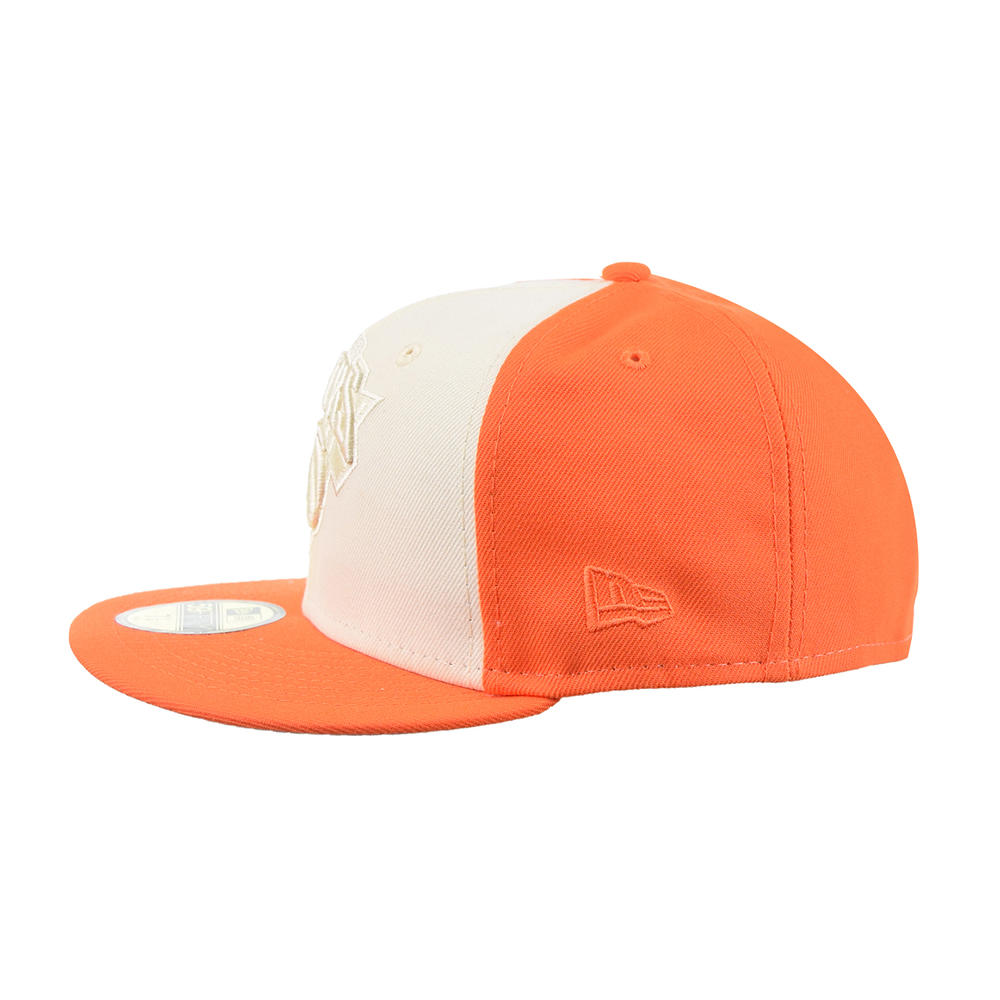 New Era New York Knicks Tonal 2-Tone 59Fifty Men's Fitted Hat Beige-Orange 60243601