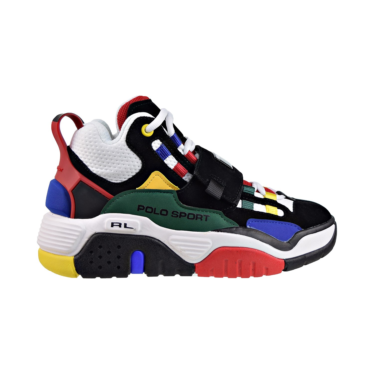 Polo Sport Ralph Lauren Men\'s Shoes. Mens Polo Ralph Lauren Bedford Sneakers In Black | Soletrader main image 3