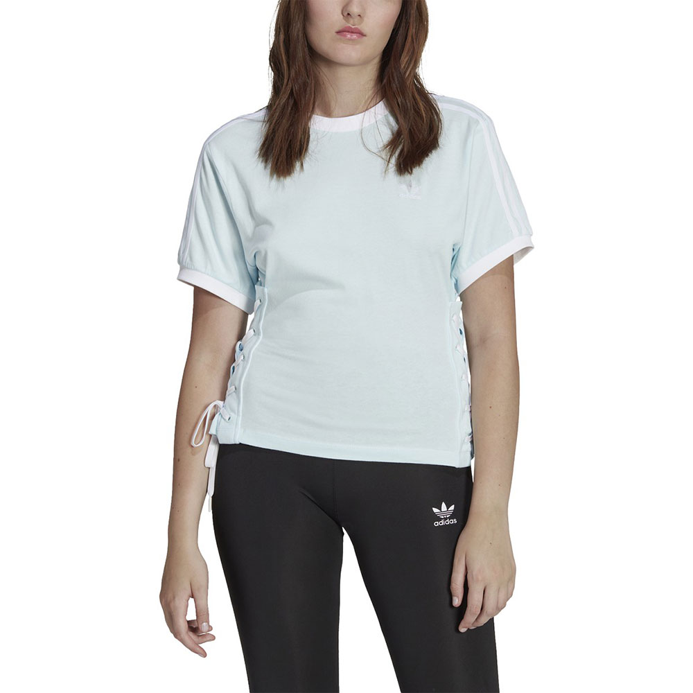 Adidas Originals Laced Women's T-Shirt Almost Blue hk5063