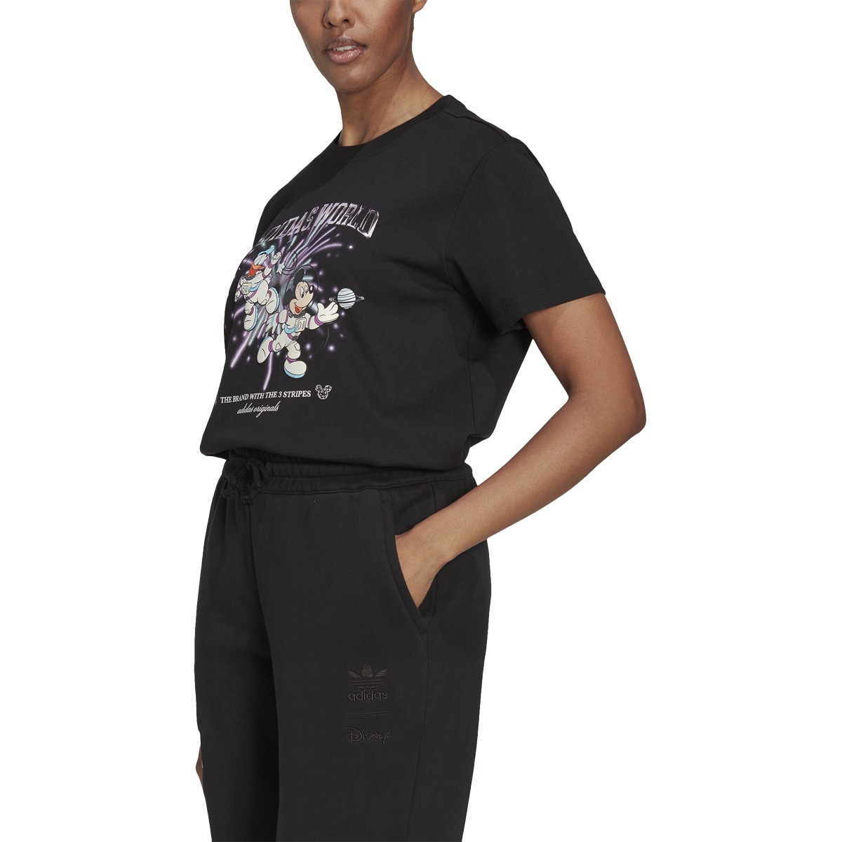 Adidas Disney Graphic Women\'s Tee Black hl9050