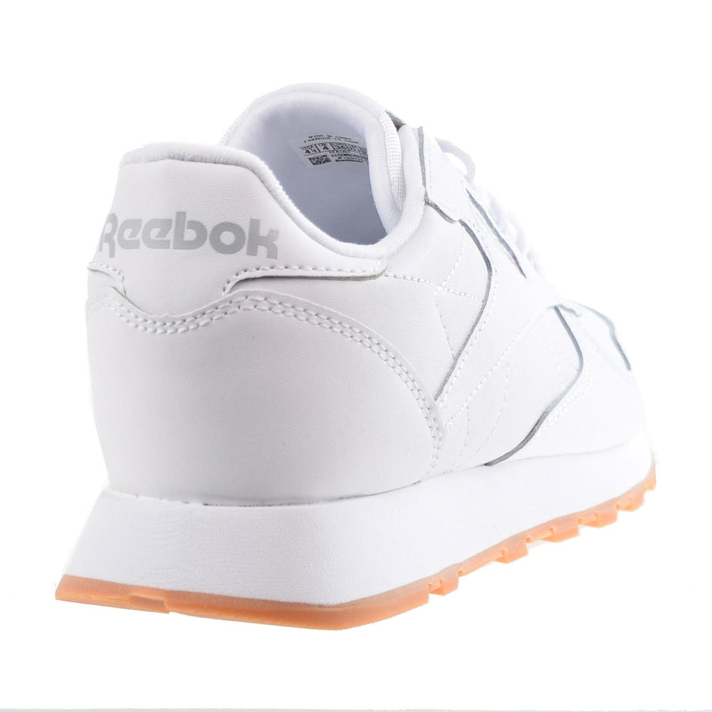 Reebok Classic Leather Big Kids' Shoes Footwear White-Rubber Gum gz6098