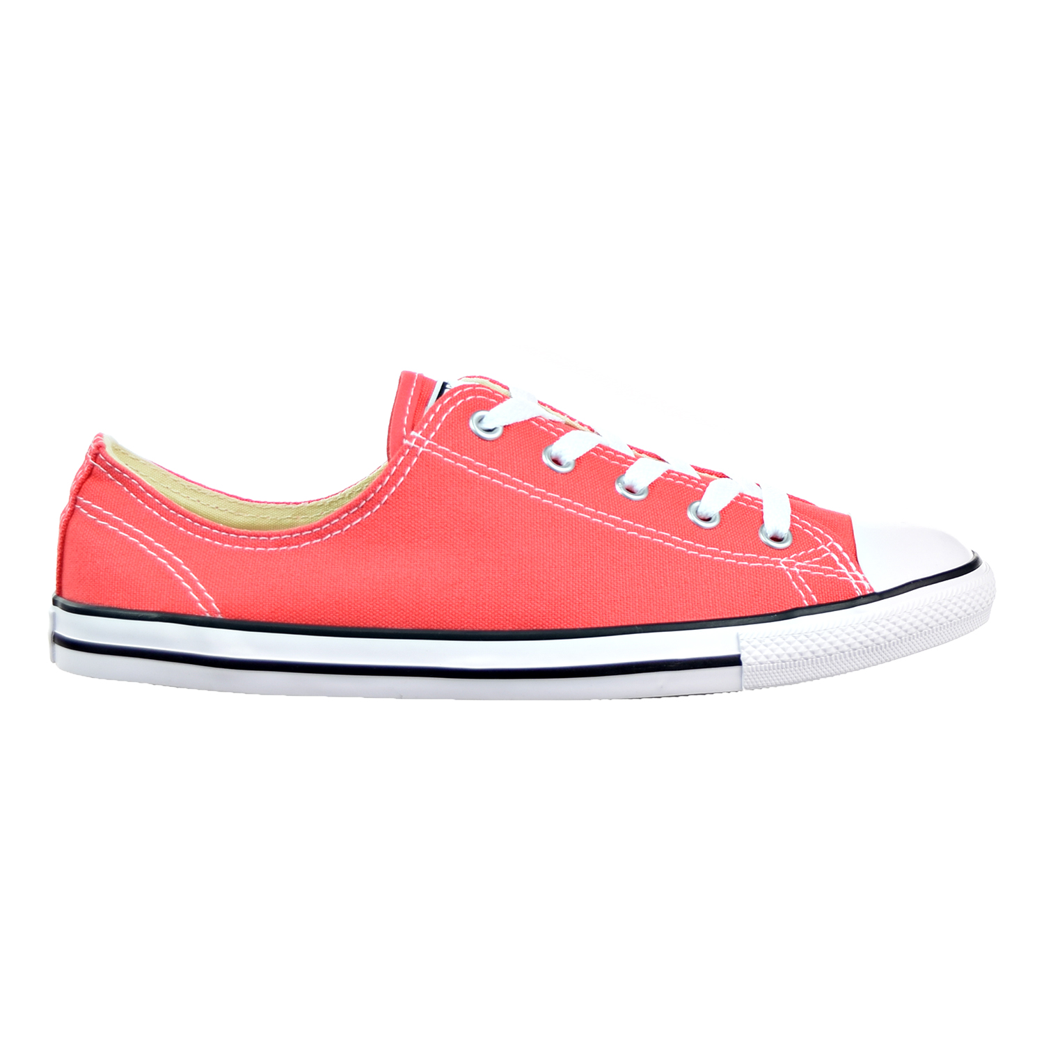 red dainty converse