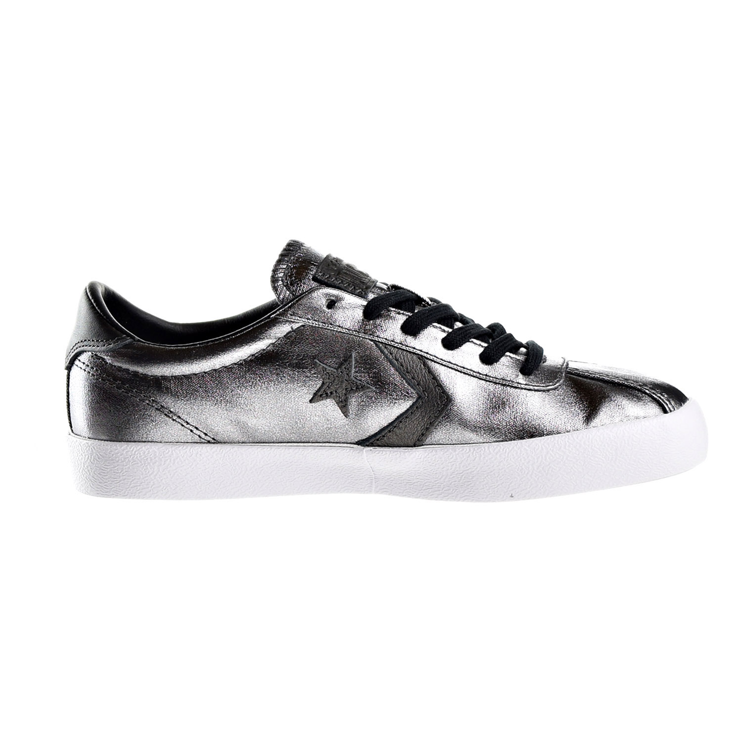 Converse Breakpoint Metallic Canvas Low Top Women's Shoes Black Pearl/White  555950C ( B(M) US)