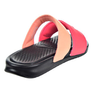 Nike Benassi Duo Ultra Slide Women's Sandals Racer Pink/Sunset Glow/Black 819717-602 (8 B(M) US)