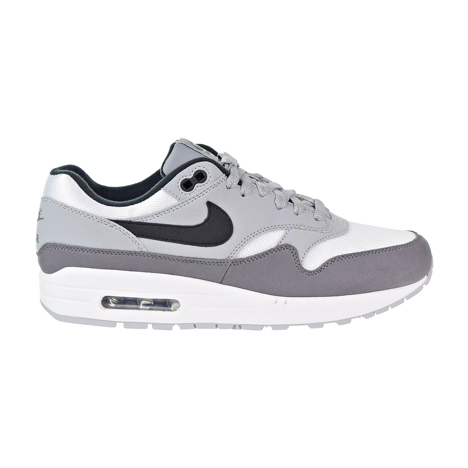 Pensamiento hélice Convocar Nike Air Max 1 Men's Running Shoes White/Black Wolf Grey/Gunsmoke  ah8145-101 (7.5 D(M) US)