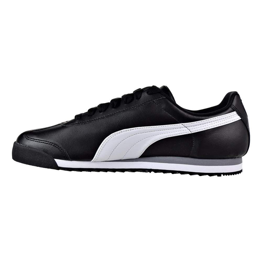 Puma Roma Basic Men's Shoes Black/White/Puma Sliver 353572-11