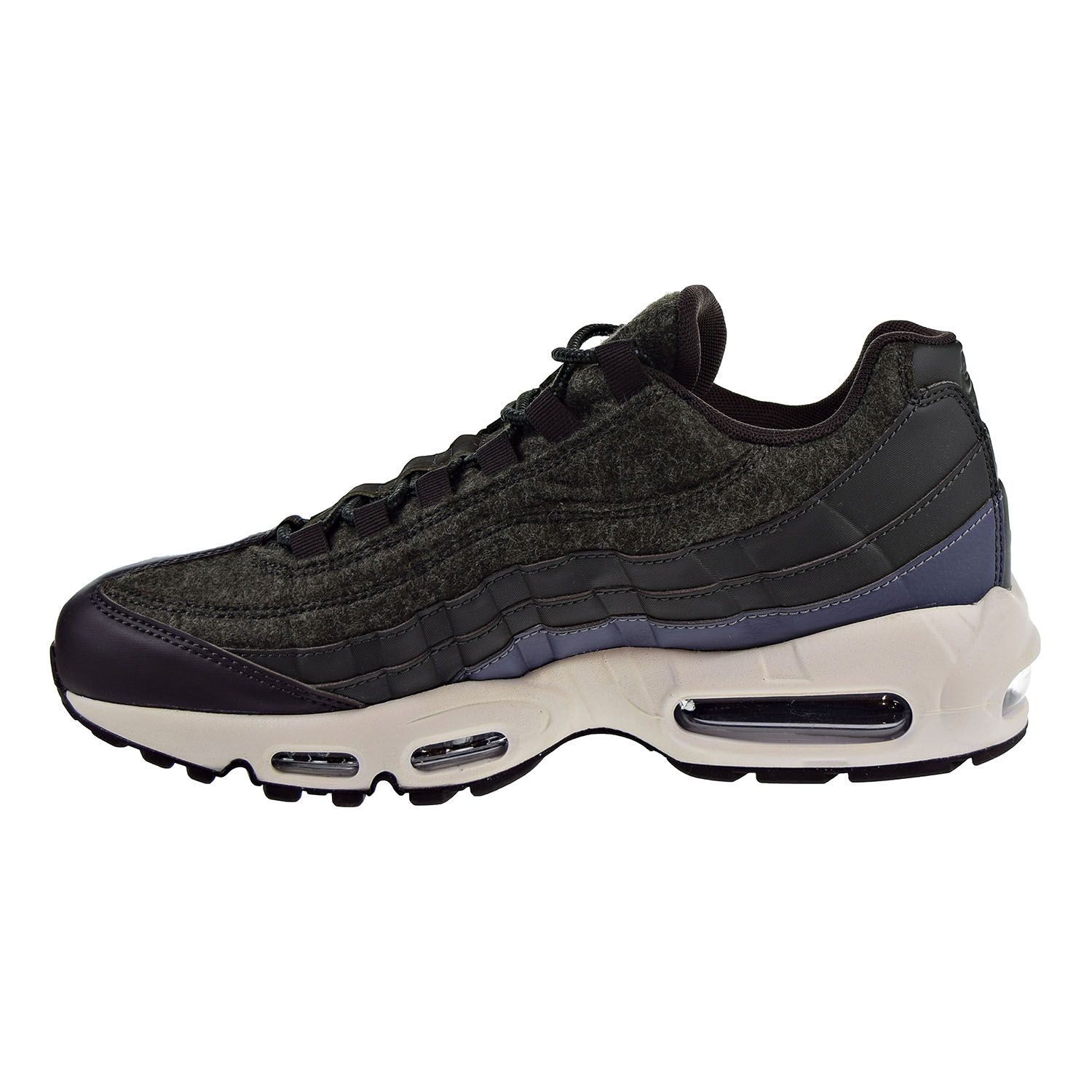Nike Air Max 95 Premium Men's Running Shoes Sequoia / Light Carbon 538416-300 (8 D(M) US)