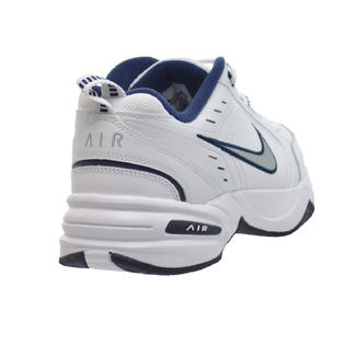 Nike Air Monarch Iv Mens Shoes White Navy Silver 102 13 D M Us Nike Air Monarch Iv Mens Shoes White Navy Silver 102 13 D M Us