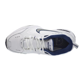 Nike Air Monarch Iv Mens Shoes White Navy Silver 102 13 D M Us Nike Air Monarch Iv Mens Shoes White Navy Silver 102 13 D M Us